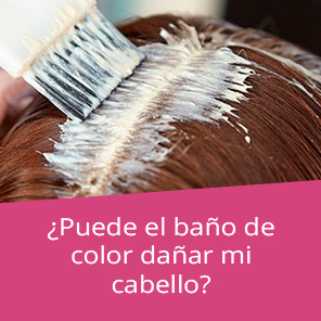 evitar baño color estropee pelo