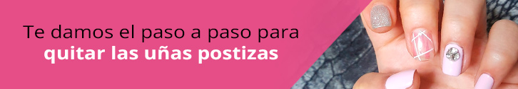 como quitar uñas postizas