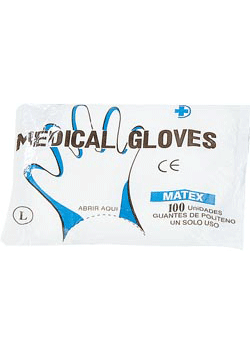 GUANTES DESECHABLES BOLSA DE 100