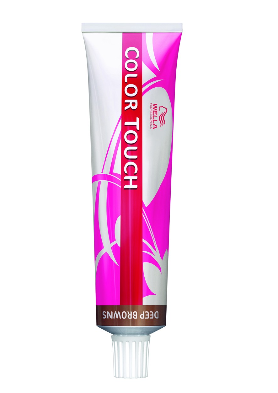 Wella - Baño Color Touch Deep Browns 6/7 Rubio Oscuro Marrón (sin amoníaco) de 60 ml