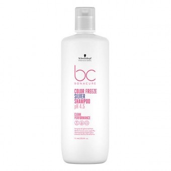 Champu especial canas Bonacure Color Freeze Silver de Schwarzkopft 1 lit. 