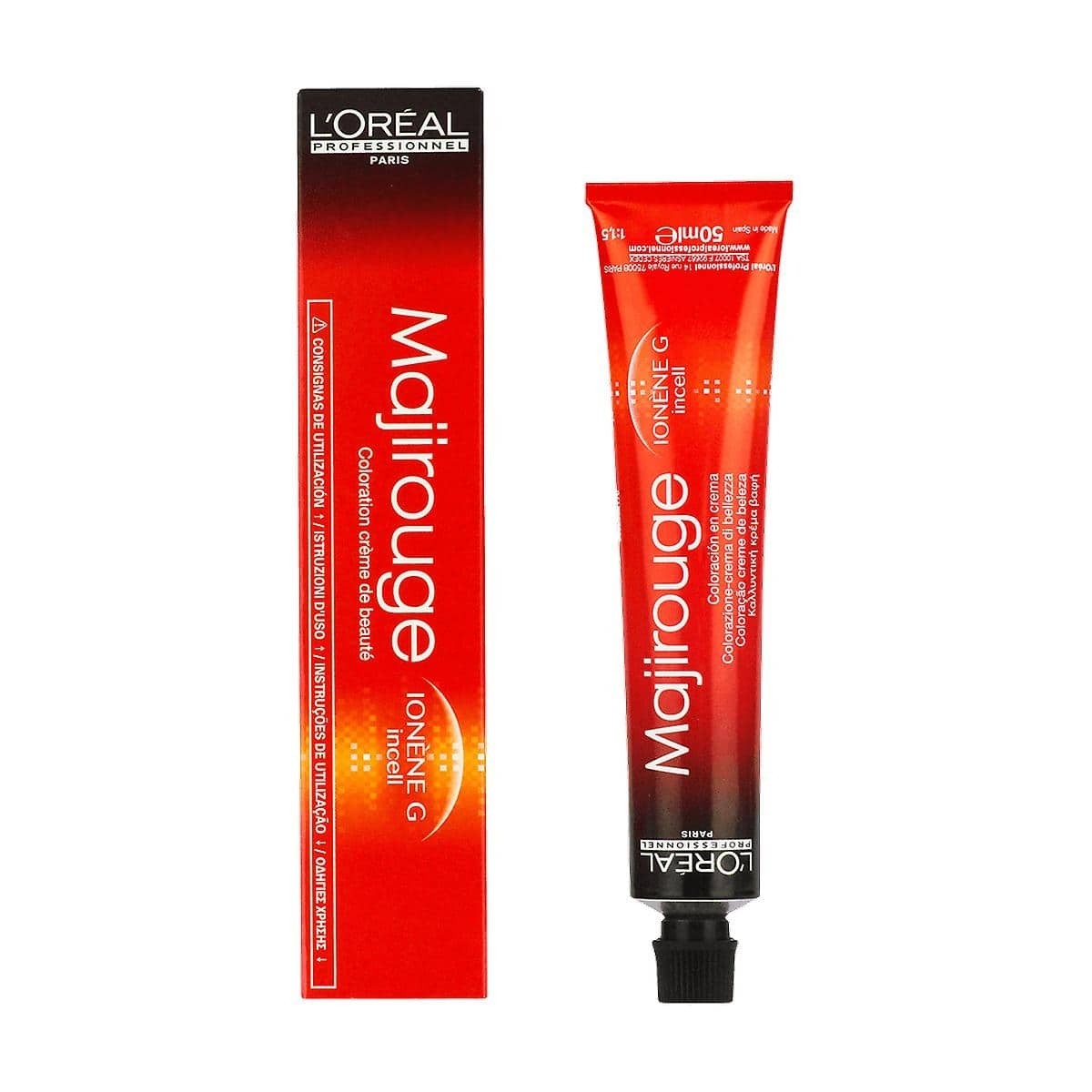 Tinte Majirouge Tubo 50 Ml L´Oréal Nº 4.65 