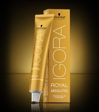 Schwarzkopf - Tinte Igora Royal Absolutes 4-70 Castaño Medio Cobrizo Natural 60ml 