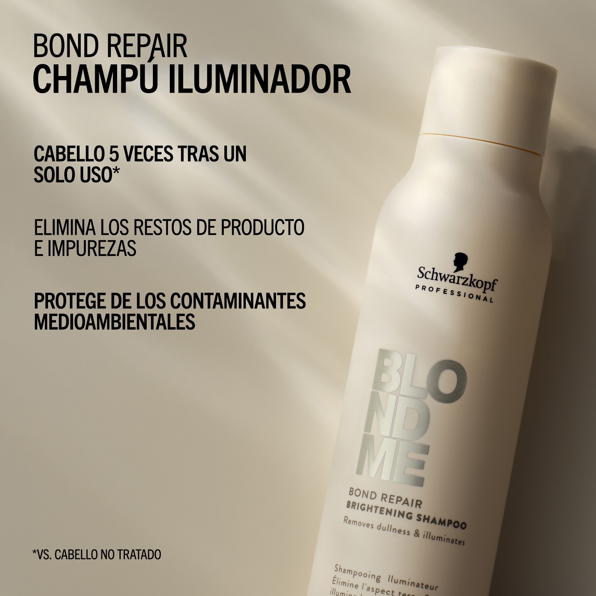 Champú Iluminador Bond Repair de BLONDME 300ml