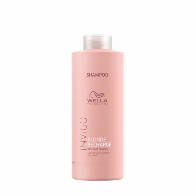 Champú Blonde Recharge Invigo Wella 1L