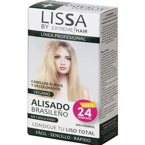 Tratamiento Alisado Brasileño Lissa by Extreme Hair - Cabellos Rubios y Decolorados
