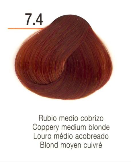 TINTE EN CREMA RISFORT COLOR RUBIO MEDIO COBRIZO