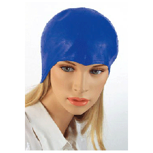 GORRO MECHAS LATEX AZUL