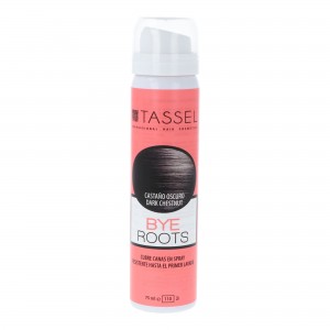Tassel - Spray Cubre Canas y Raíces Color Castaño Oscuro 75 ml 