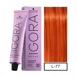 Tinte Igora Fashion Lights L-77 Schwarzkopf 60ml