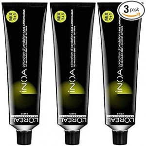 Comprar Pack Colorante Inoa 3 Tubos L`Oréal - Tinte INOA sin amoniaco 6.0 Rubio Oscuro Cobertura Profunda 60 ml