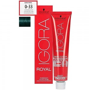 Schwarzkopf - Tinte Igora Royal 0-33 Corrector Anti Rojo 60 ml 