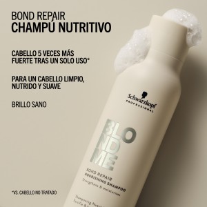 Champú Nutritivo Bond Repair de BLONDME 300ml