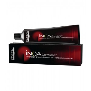 L`Oréal - Tinte INOA CARMILANE sin amoniaco 6.66 Rubio Oscuro Rojo Intenso 60 ml