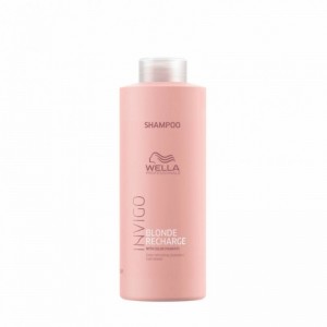 Champú Blonde Recharge Invigo Wella 1L