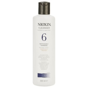 Champú Nioxin Sistema 6 cabello químicamente tratado con debilitamiento avanzado 300ml