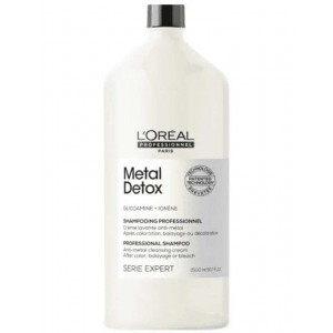 L`Oréal Serie Expert - Champú METAL DETOX Anti-Metales 1500 ml: