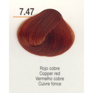 TINTE EN CREMA RISFORT COLOR ROJO COBRE