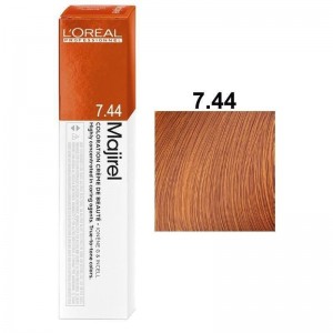 L`Oréal - Tinte Majirel 7.44 Rubio Cobrizo Profundo 50 ml 